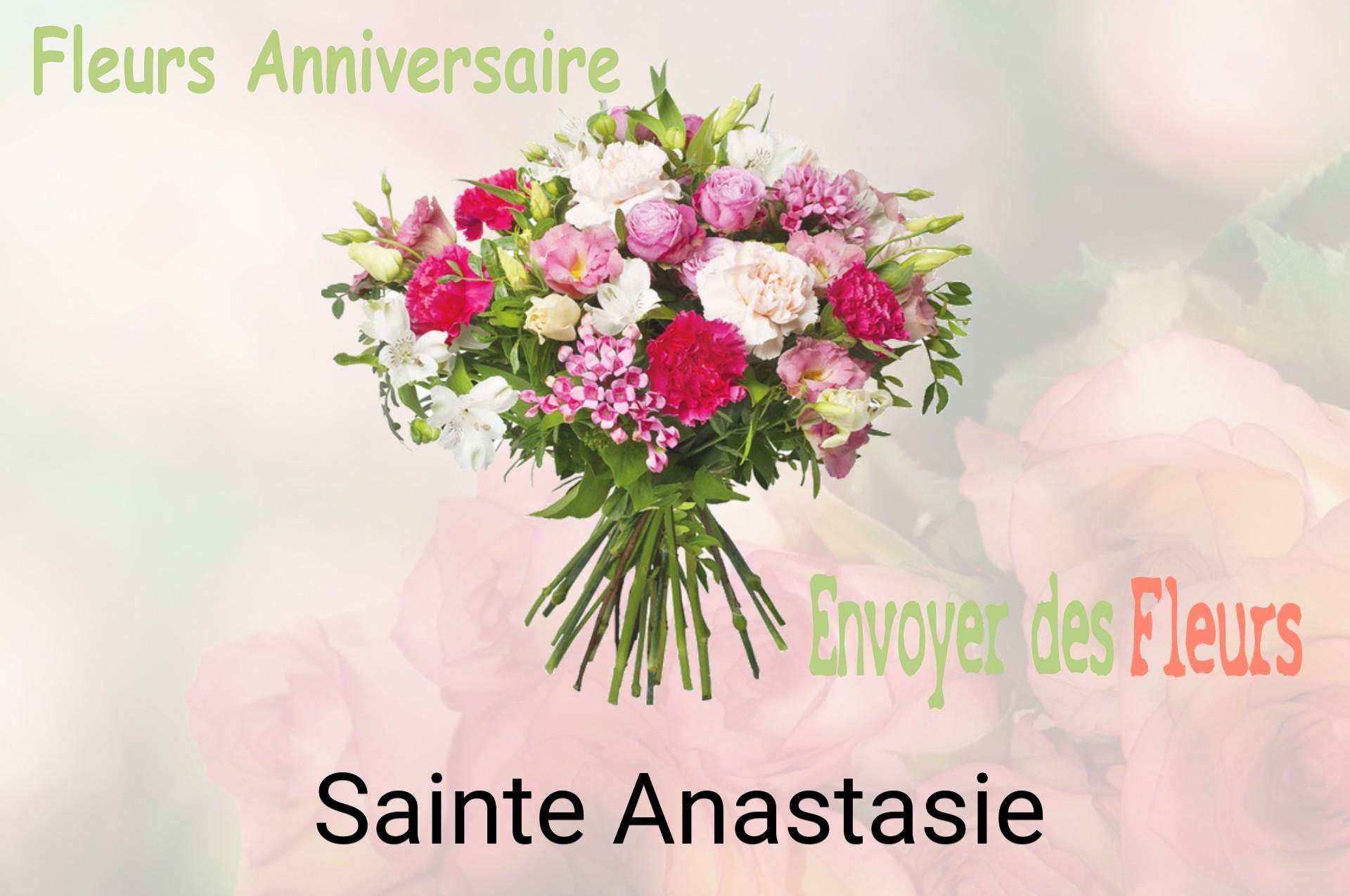 Bouquet de fleurs d’anniversaire livré à Sainte-Anastasie