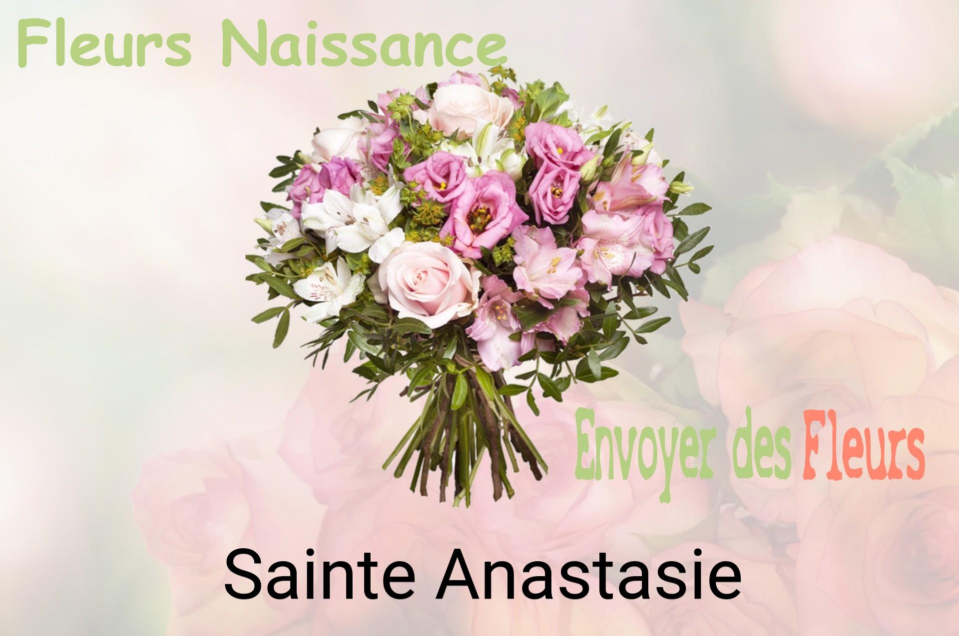 Bouquet de fleurs de naissance livré à Sainte-Anastasie