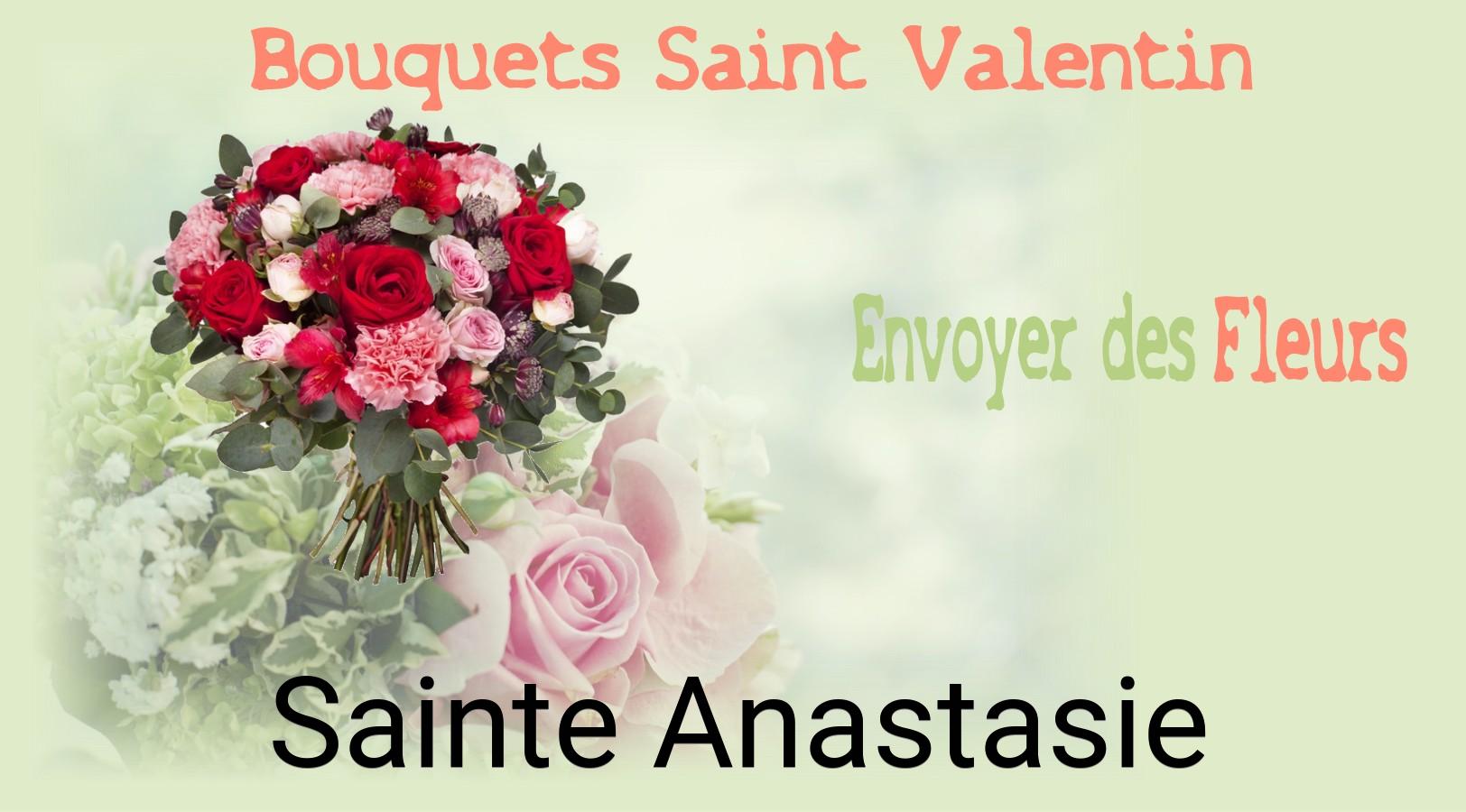 Roses de Saint-Valentin livrées à Sainte-Anastasie